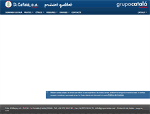 Tablet Screenshot of dcatala.com